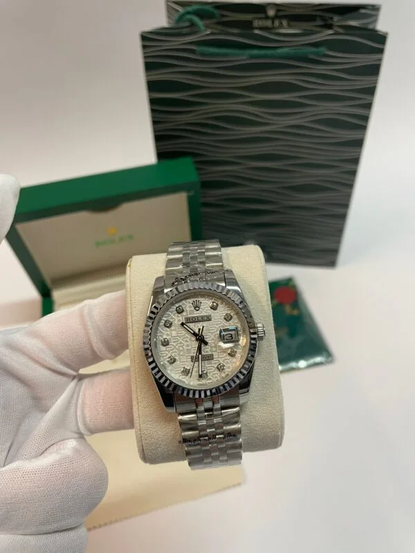 DateJust White Dial Diamonds