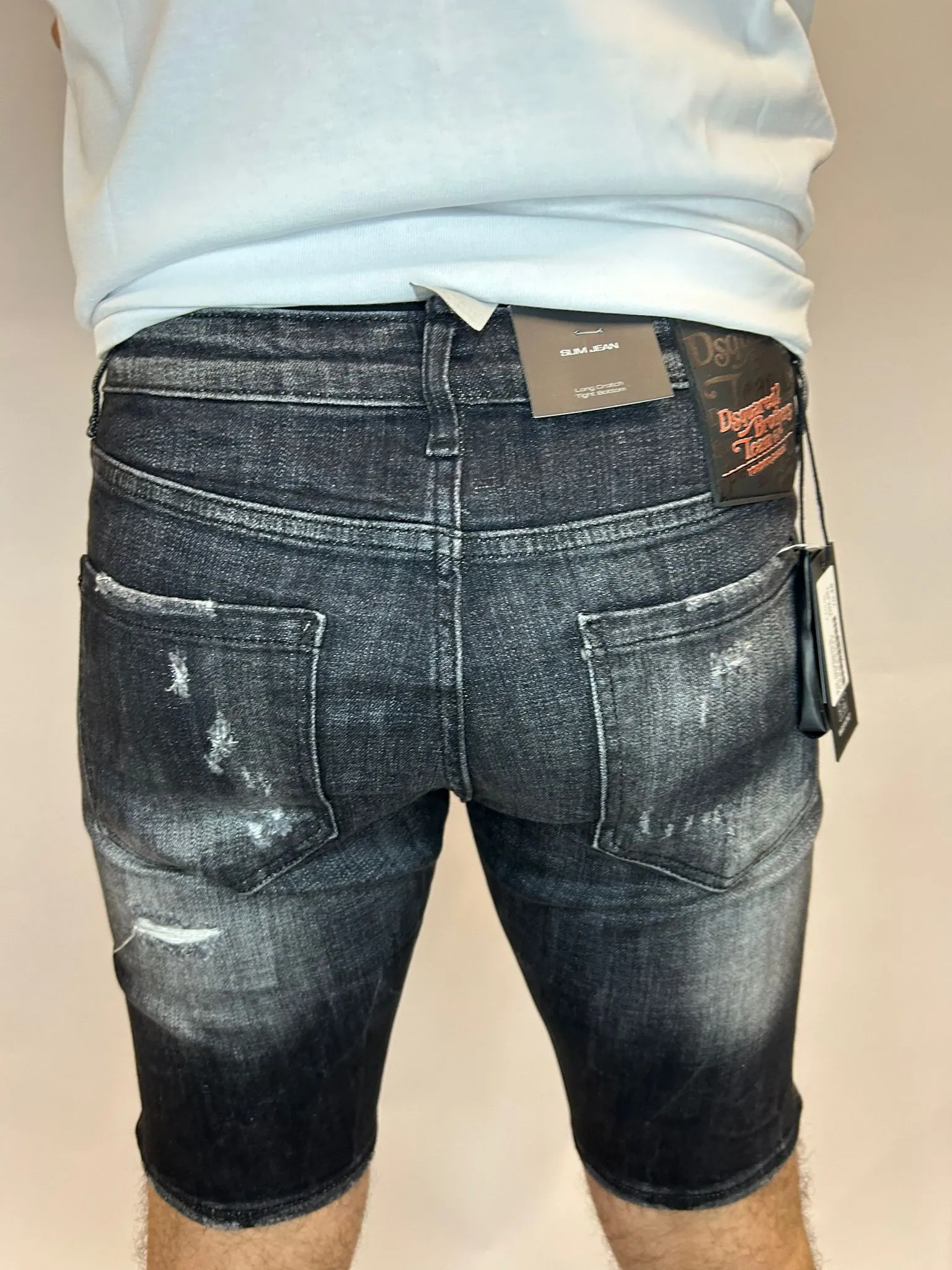 DSQ2 Brothers 64 Black Jean