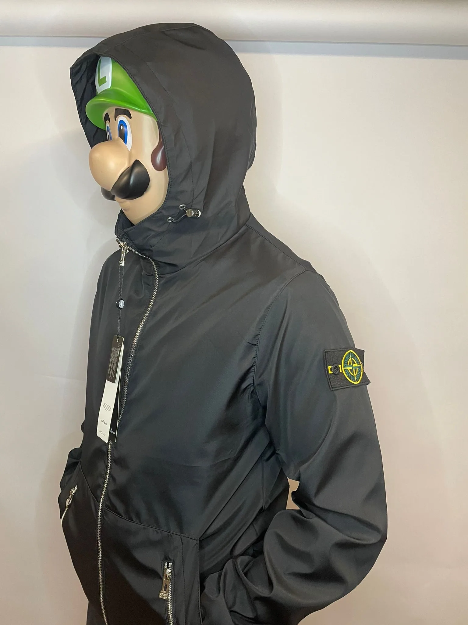 Stone Island Windbreaker Black