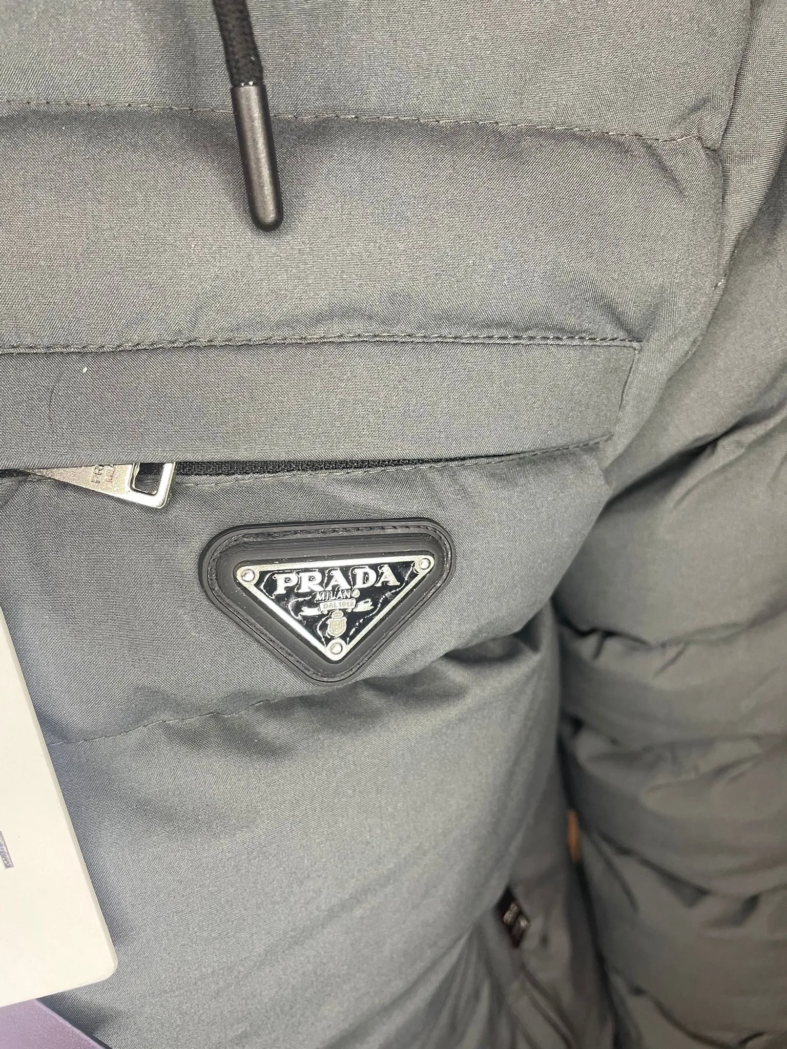Prada Winter Jacket Grey