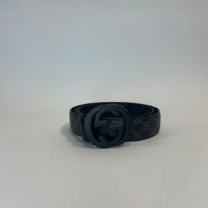 Gucci Belt Black Logo
