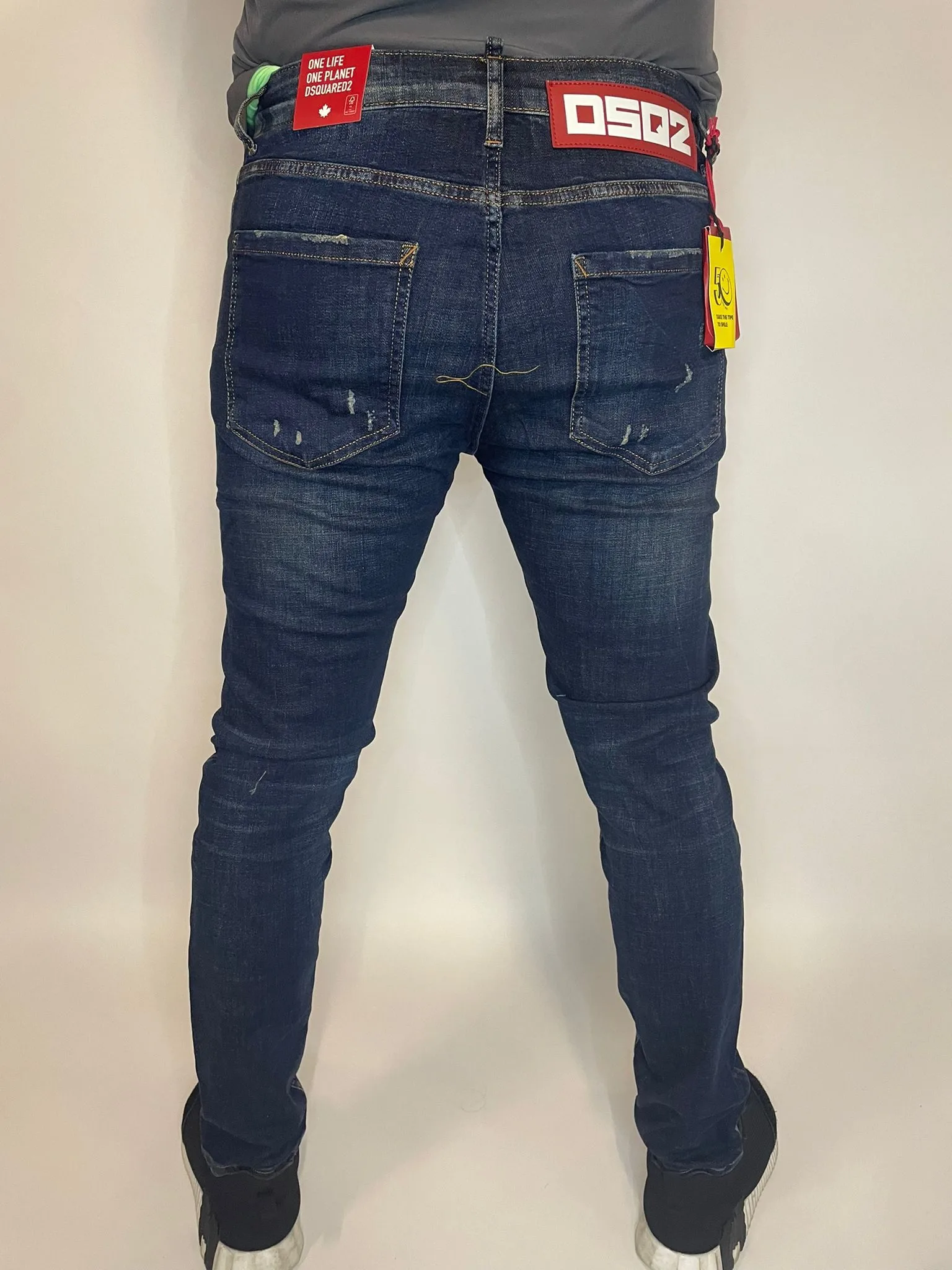 Dsquared2 Slim-Fit Jeans DSQ2FSC Dark Blue