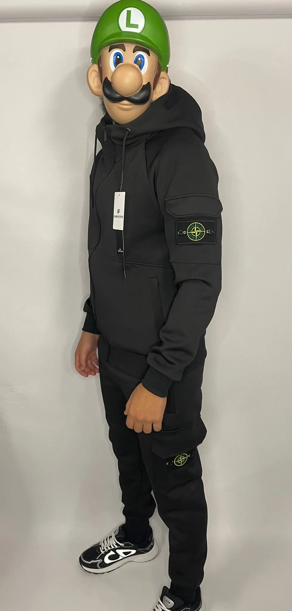 Stone Island Cargo Trainingspak Zwart