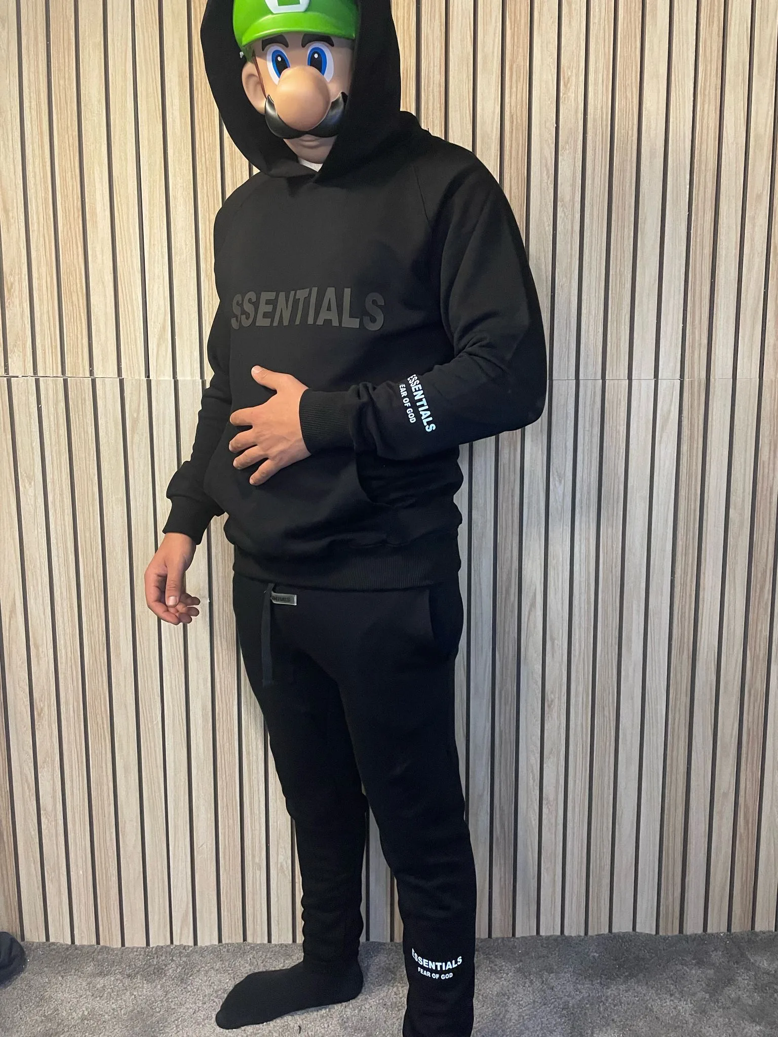 Essentials Fear Of God Tracksuit Black
