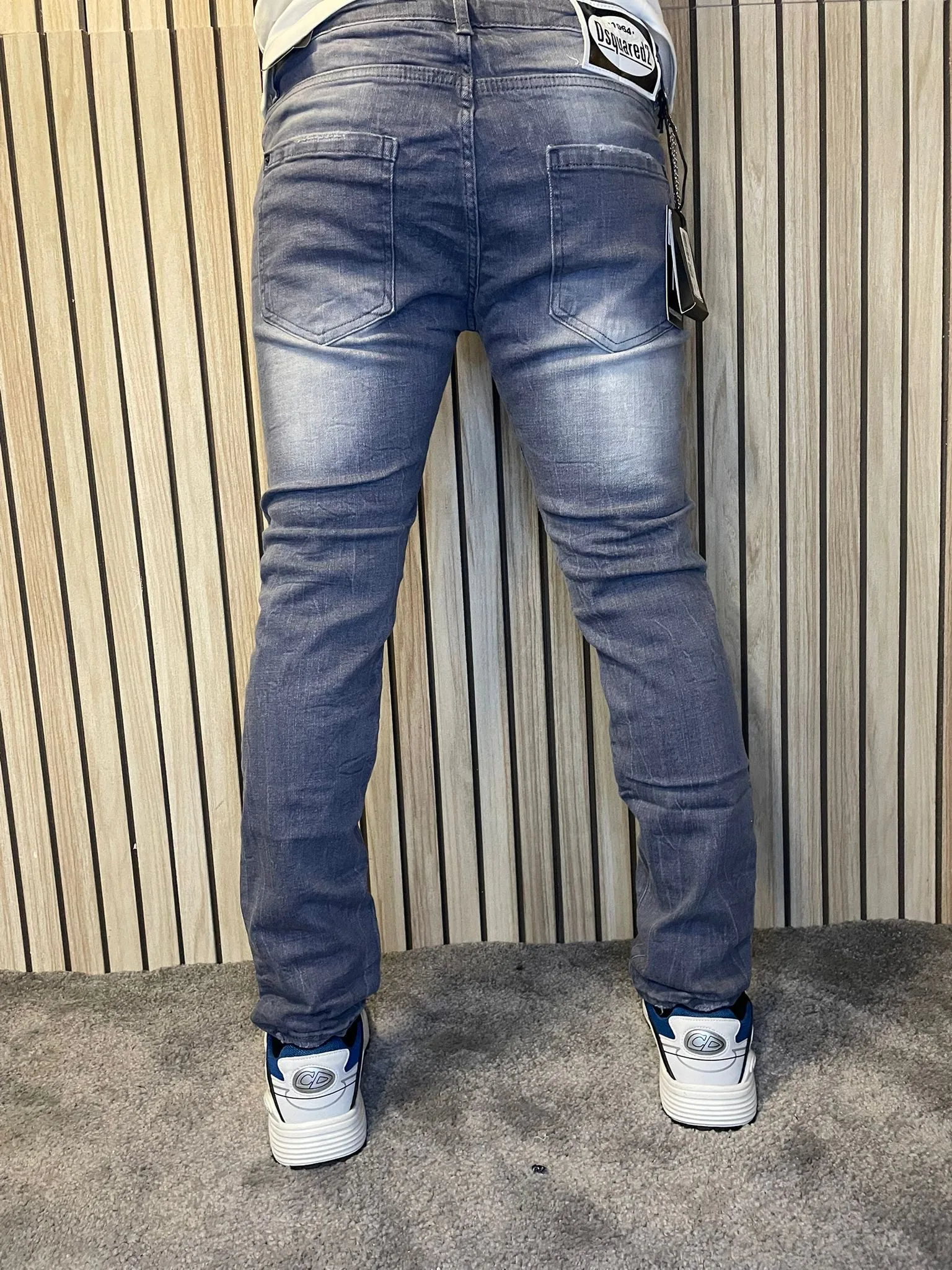 Dsquared2 Slim-Fit Jeans Grey 1964