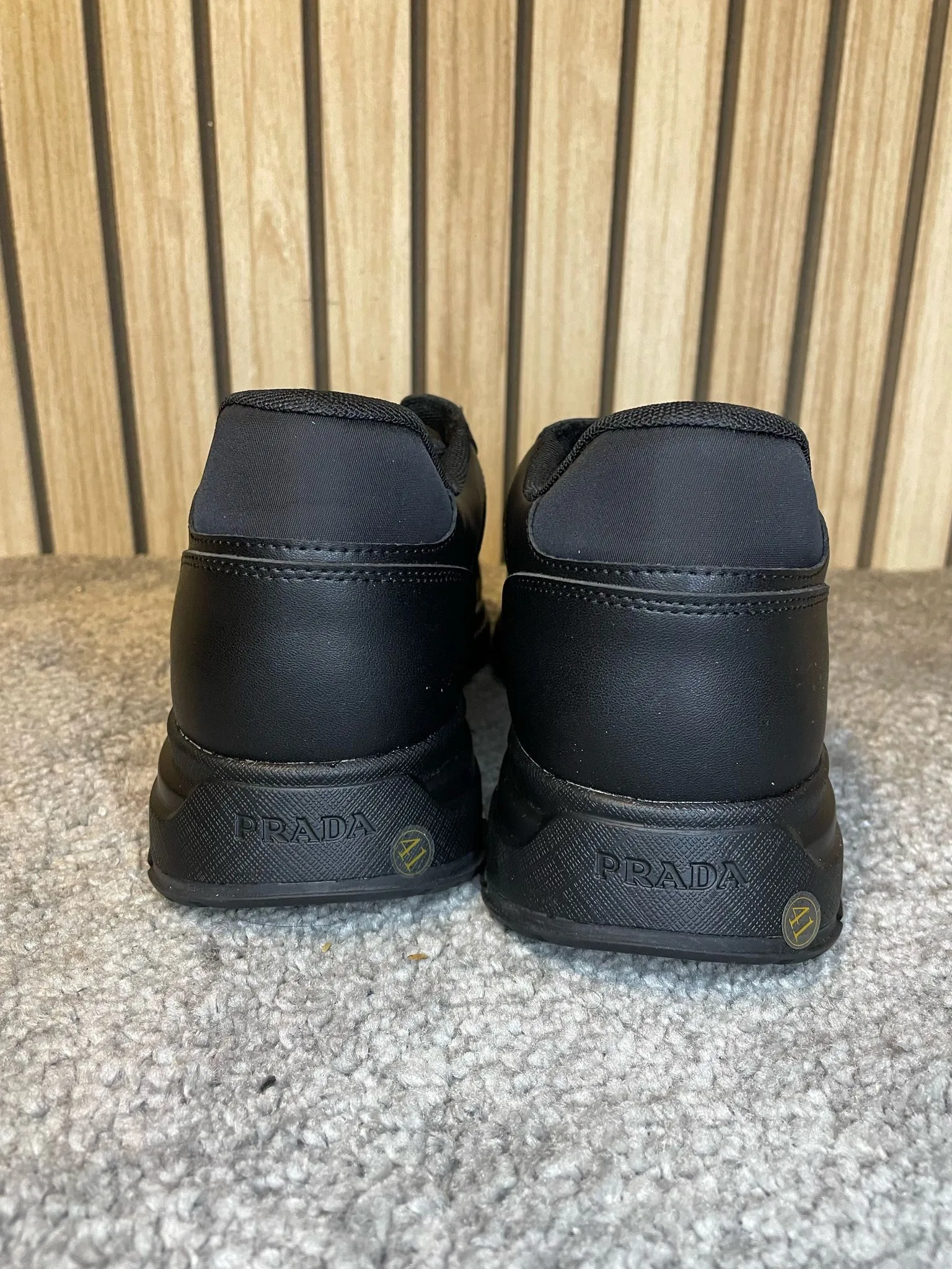 Prada Re-Nylon high-top sneakers