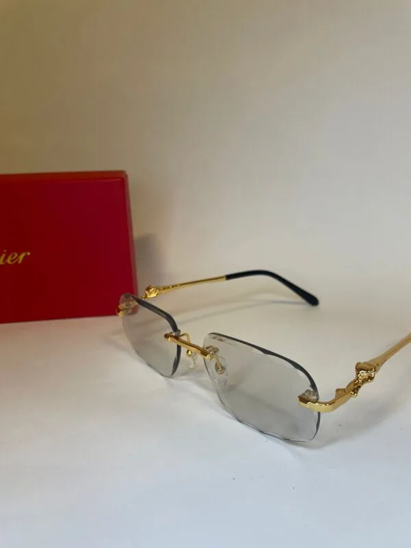 Cartier Gold Panthere Transparant/Black
