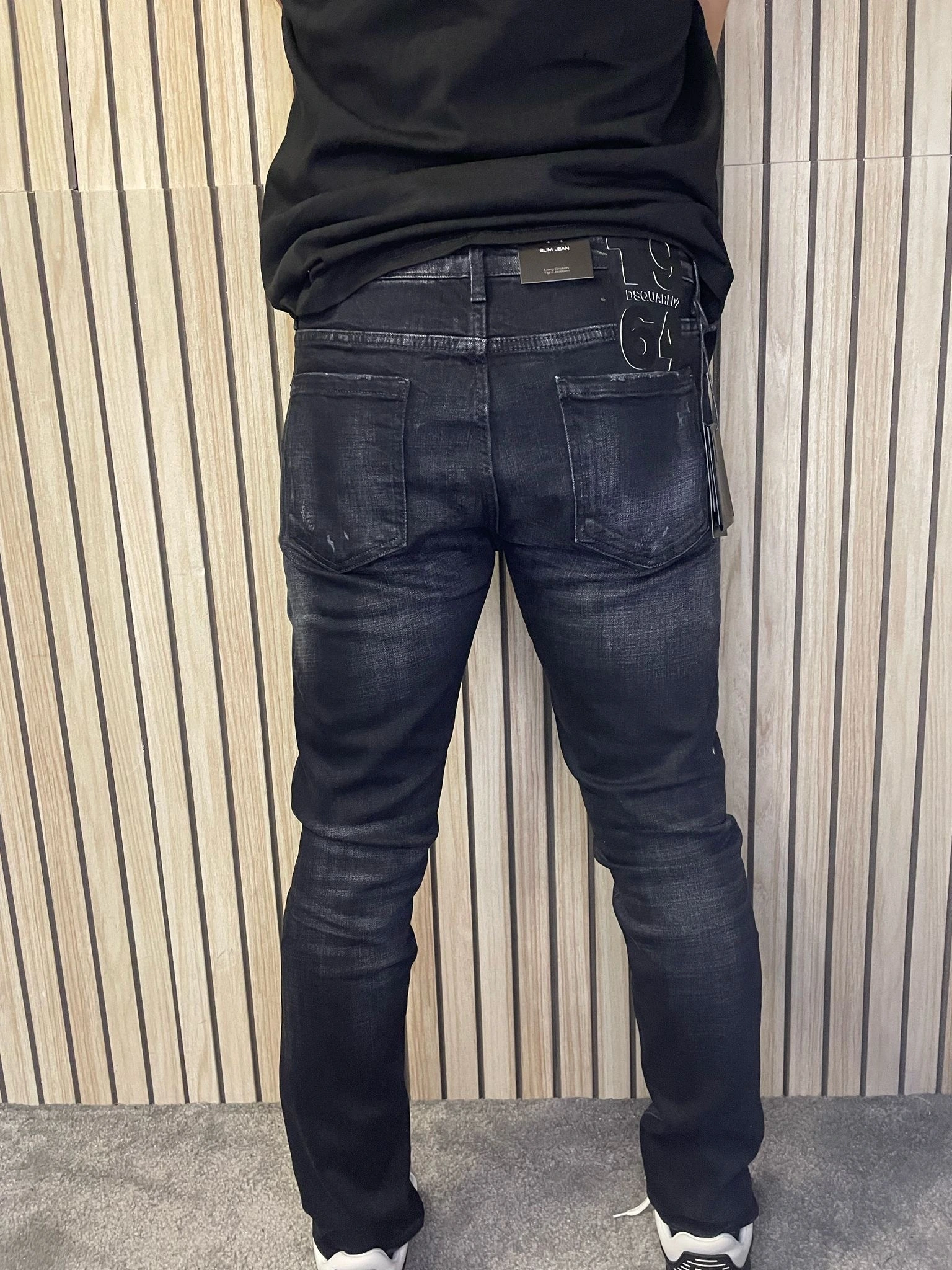 Dsquared Jeans Black 1964 Simple