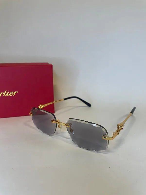 Cartier Gold Panthere Transparant/Black