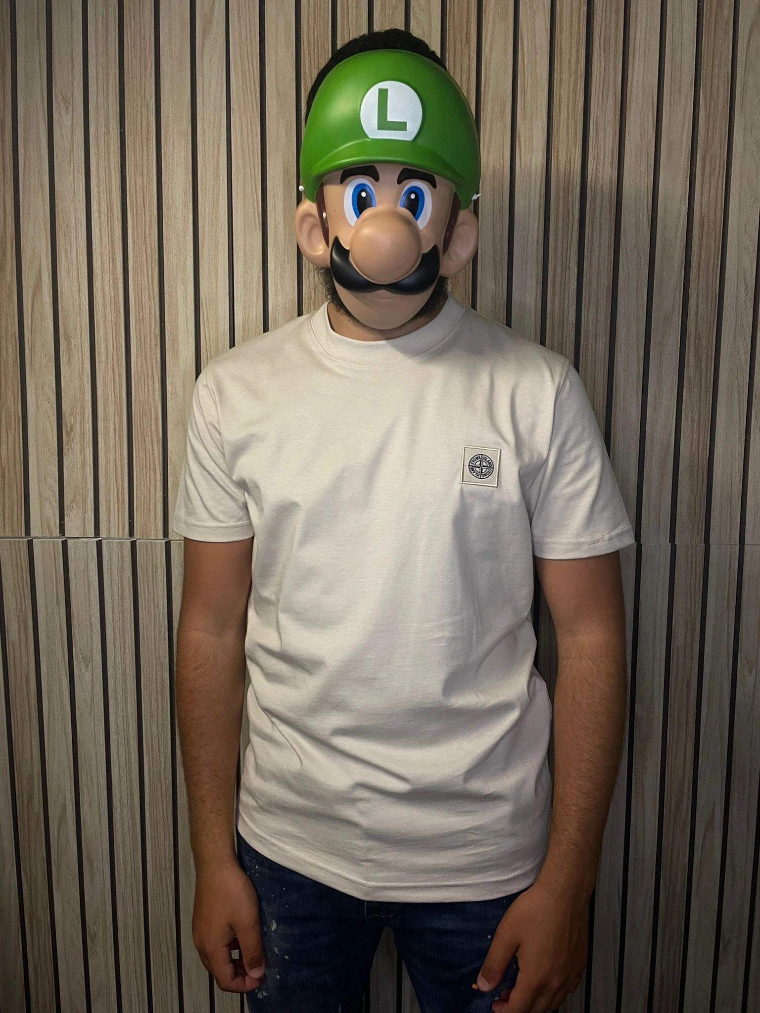 Stone Island Logo Patch BEIGE