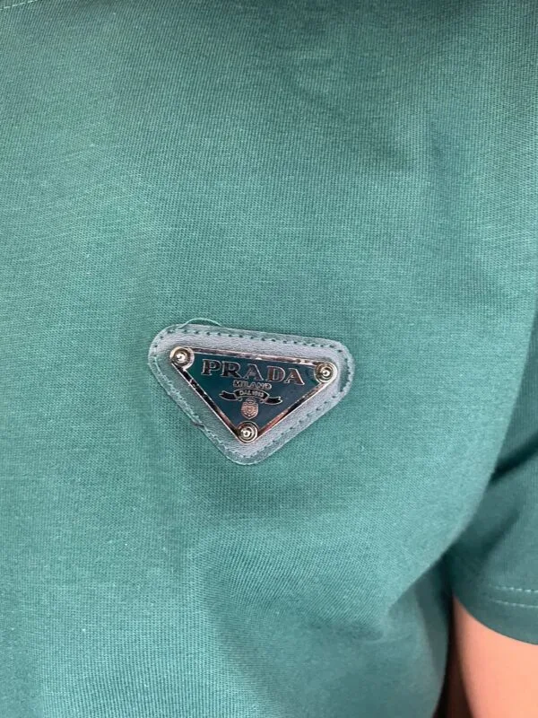 Prada Logo Patch Green