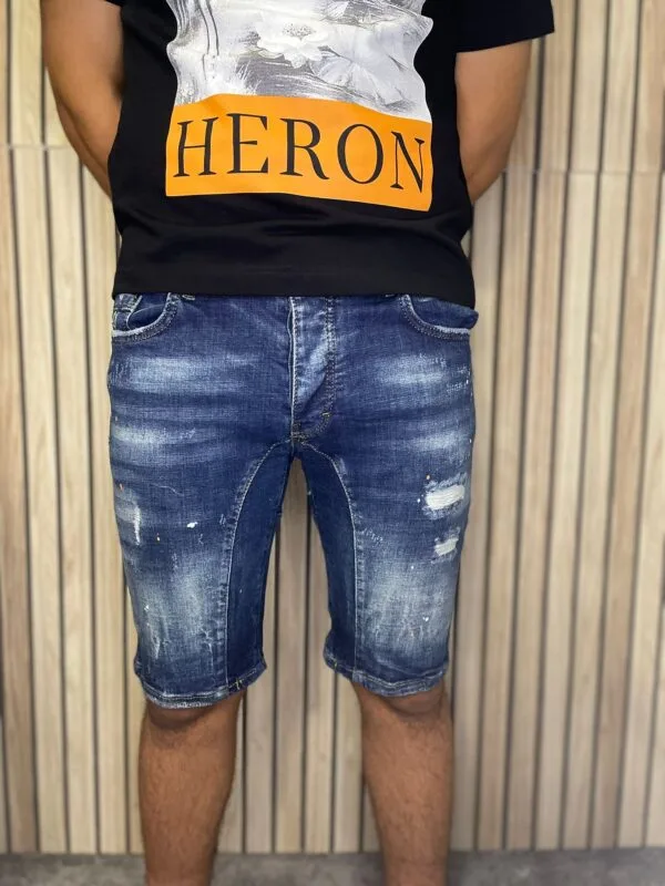 Dsquared Short Jean Blue Bear