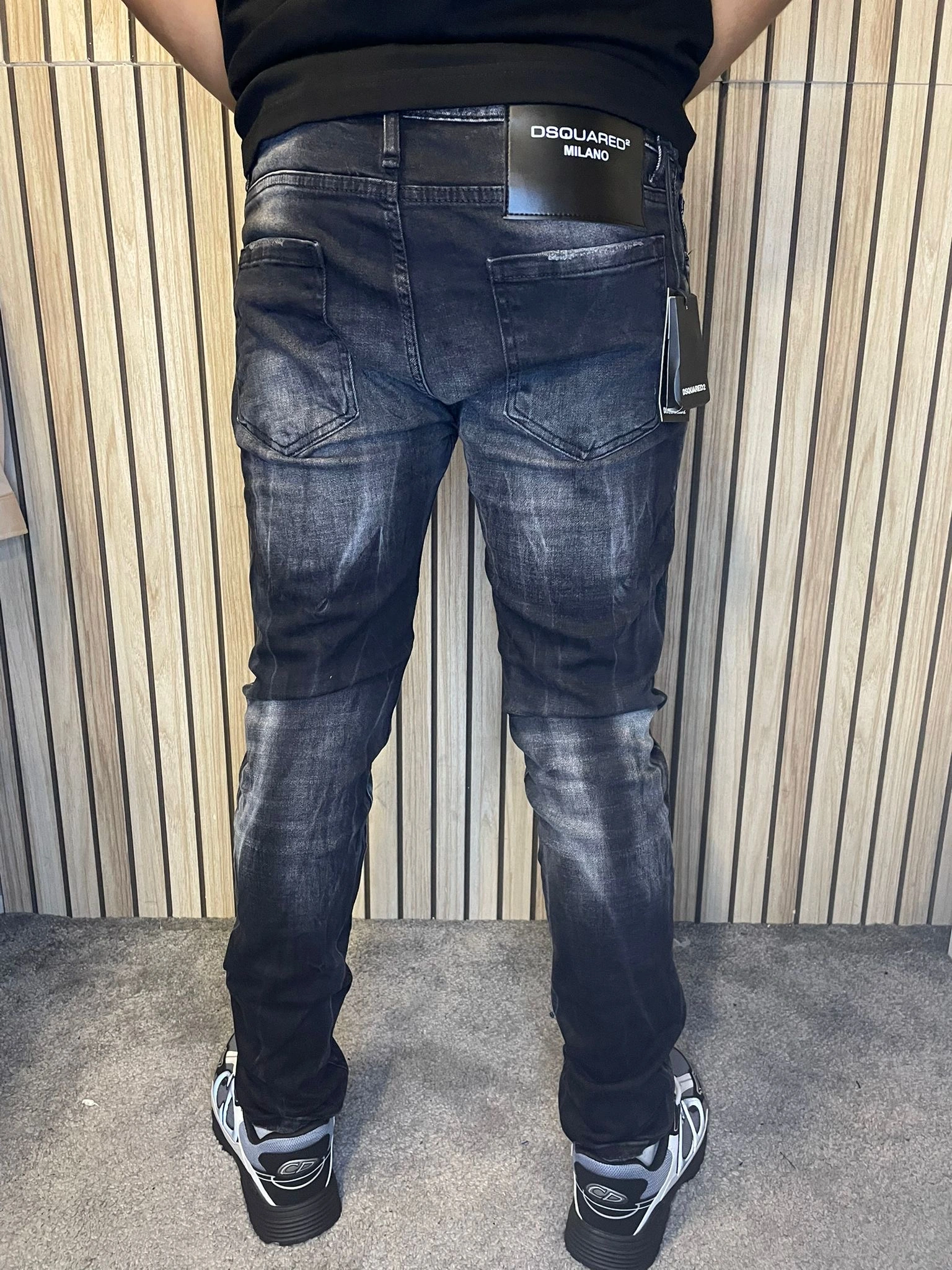 Dsquared Black Jeans Milano