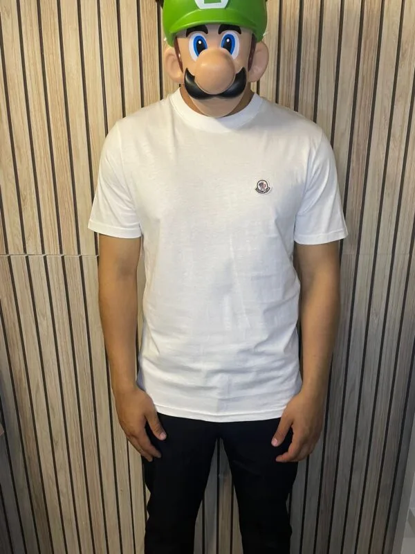 Moncler Logo Patch White