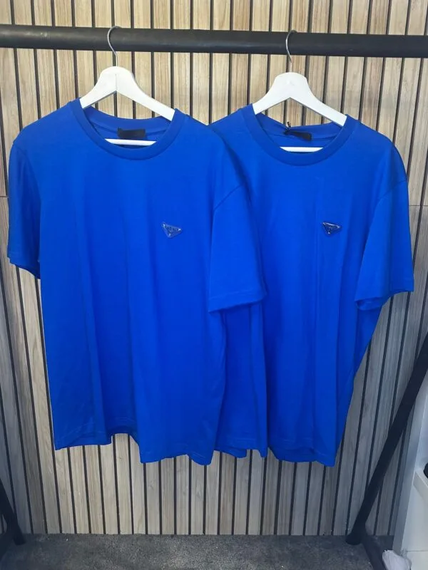 Prada logo patch dark blue