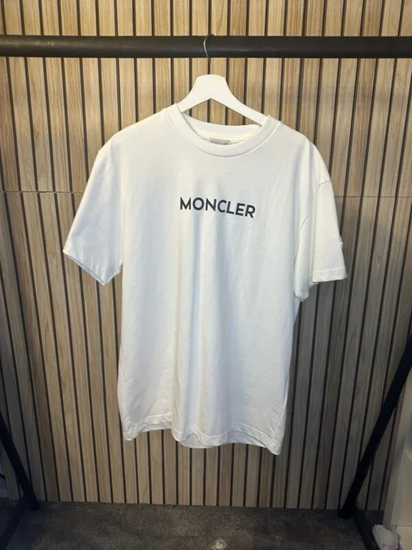 Moncler text white