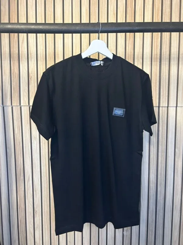 Dolce Gabbana Logo Patch Black