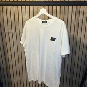Dolce gabbana logo patch white
