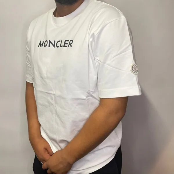 Moncler Side Patch White