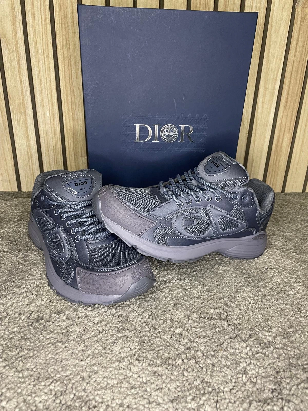 Christian Dior X Stone Island B30 Blue