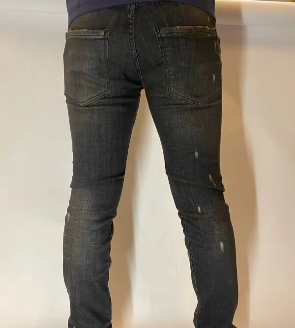 Dsquared2 Slim-Fit Jeans Black Denim Simple Label