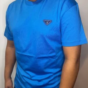 Prada Logo Patch Blue