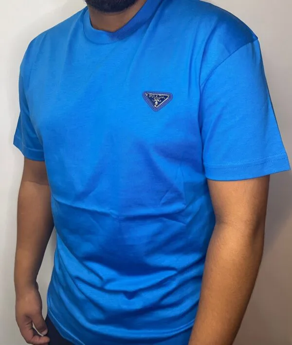 Prada Logo Patch Blue