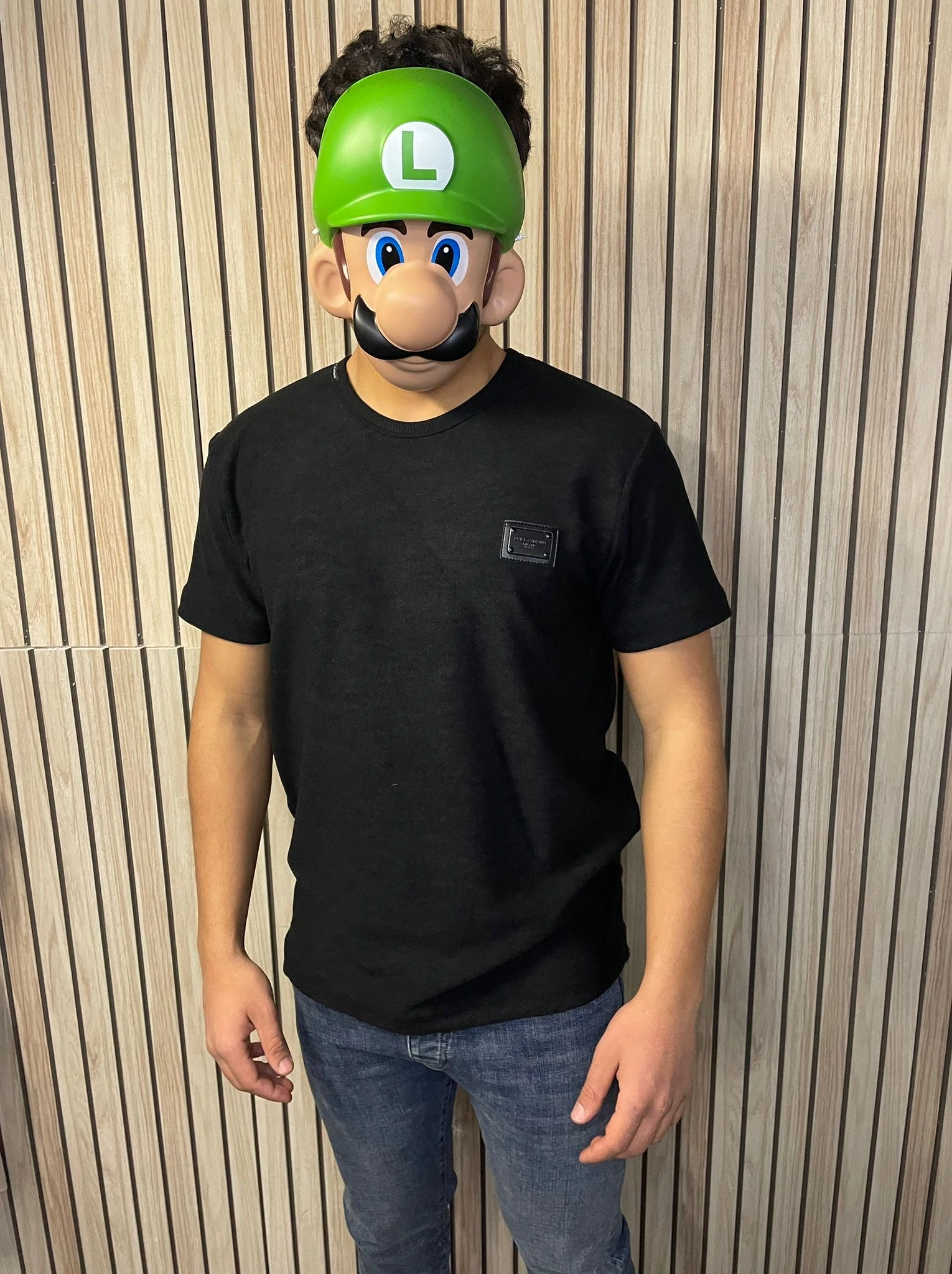 Dolce Gabanna Logo Patch Black