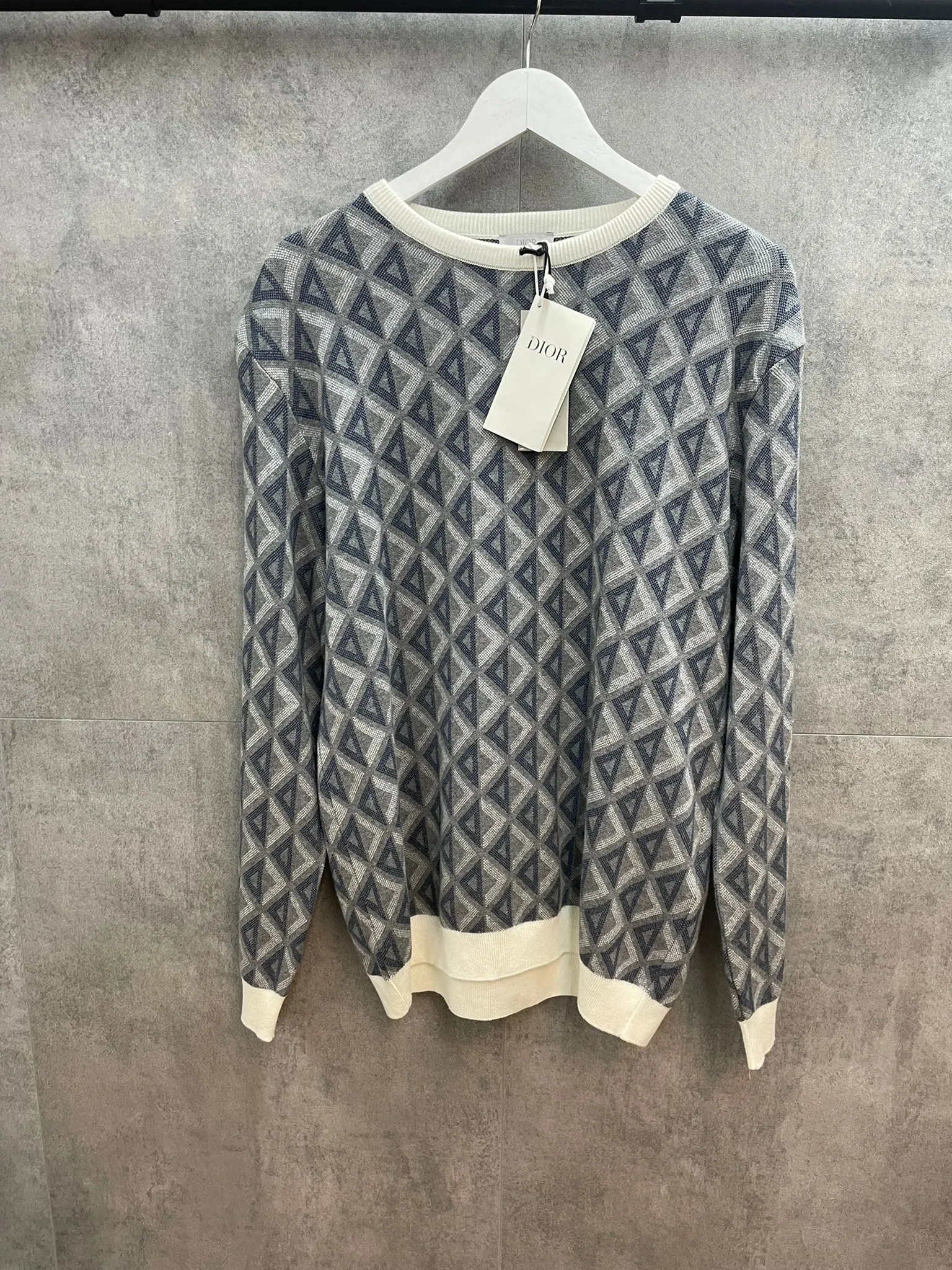 Christian Dior Triangle Blue