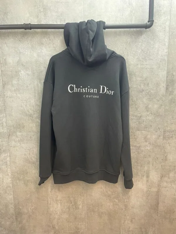 Christian Dior Couture Black Hoodie