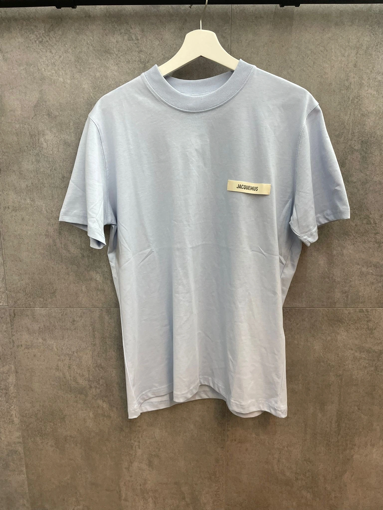 Jacuemus Logo Patch Blue