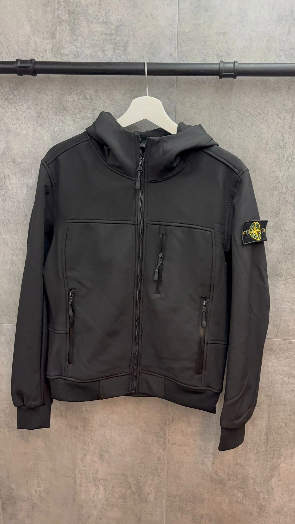 Stone Island Soft Shell Black